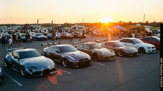 推特跑车视频 - 改装车聚会视频